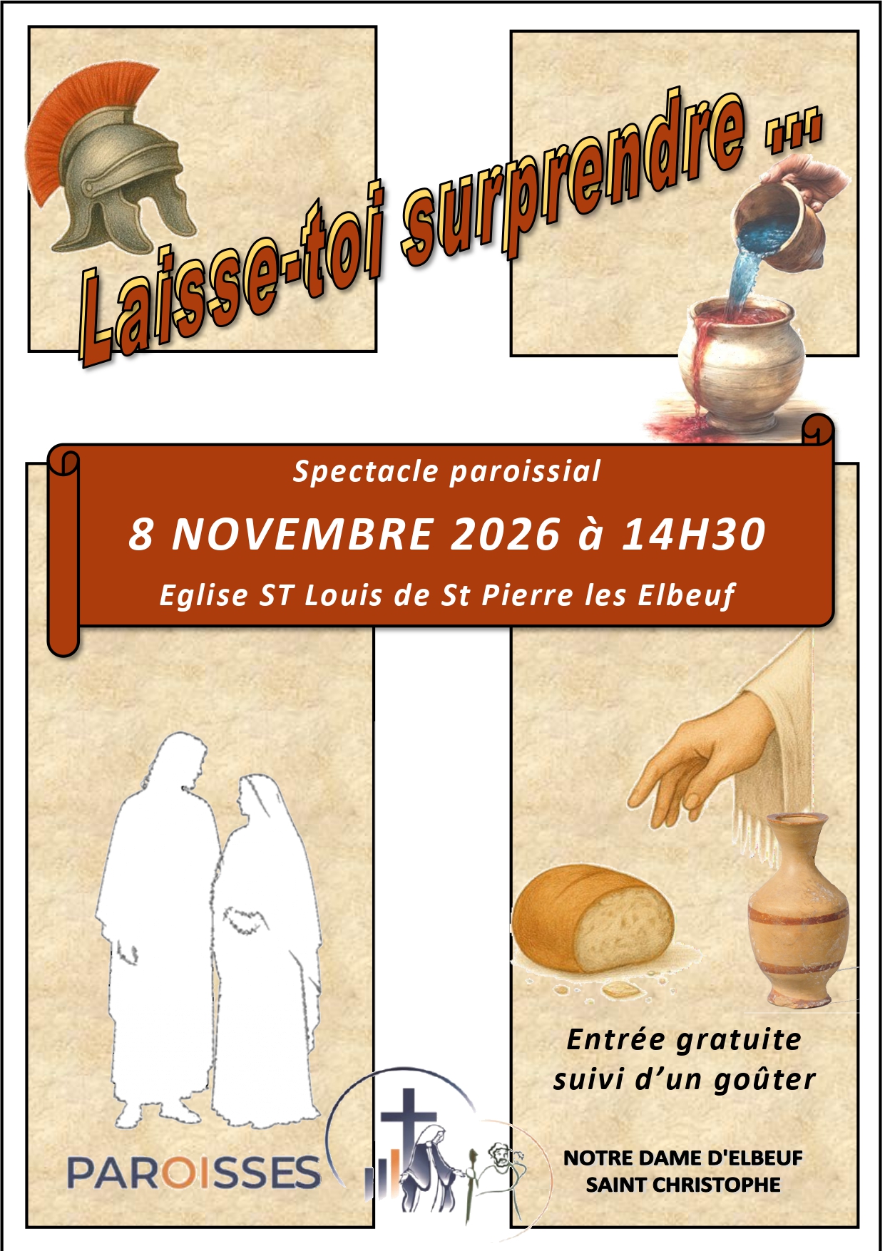 Spectacle paroissial – Laisse-toi surprendre …