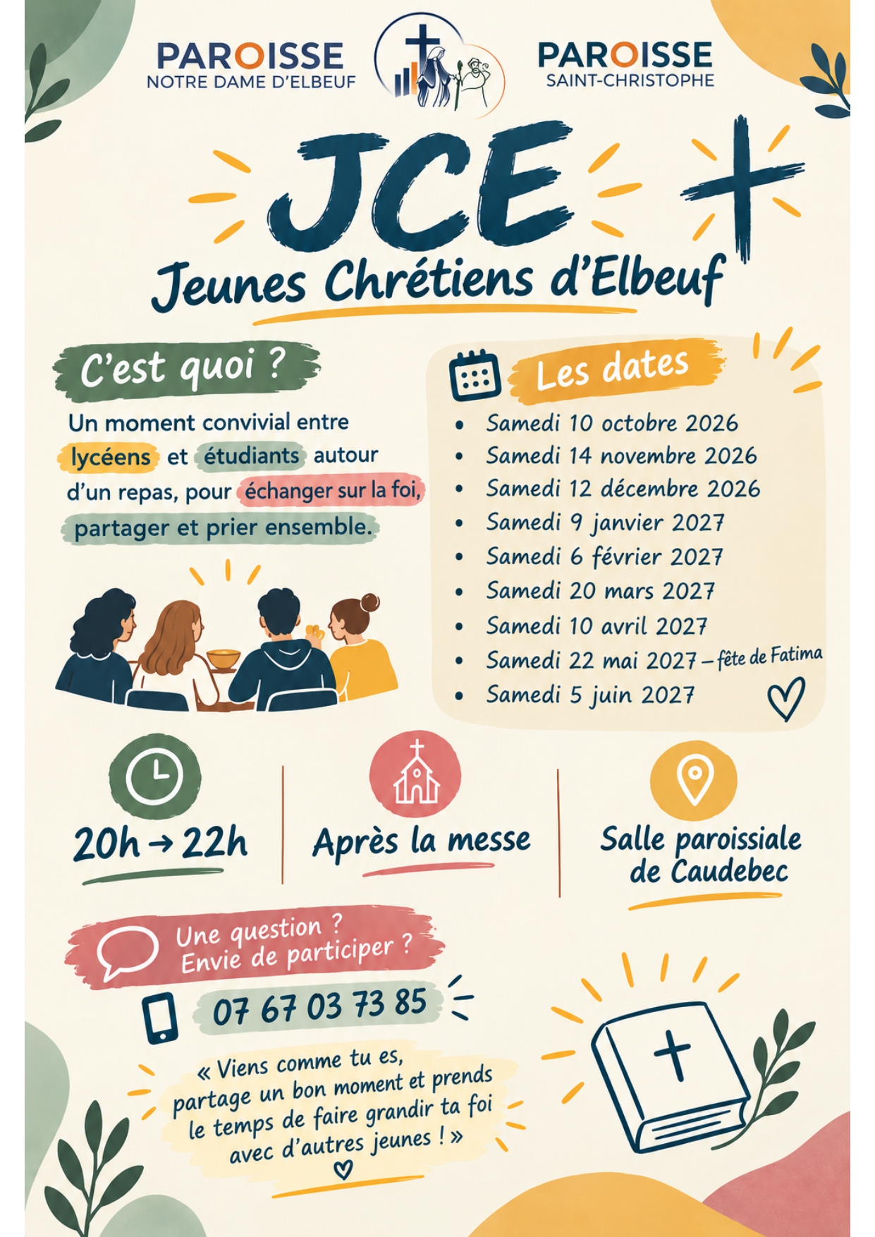 Jeunes Chrétiens d&rsquo;Elbeuf